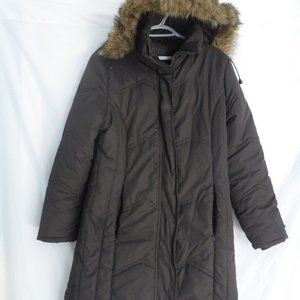 PARO, small, brown parka with removable hoodie GUC